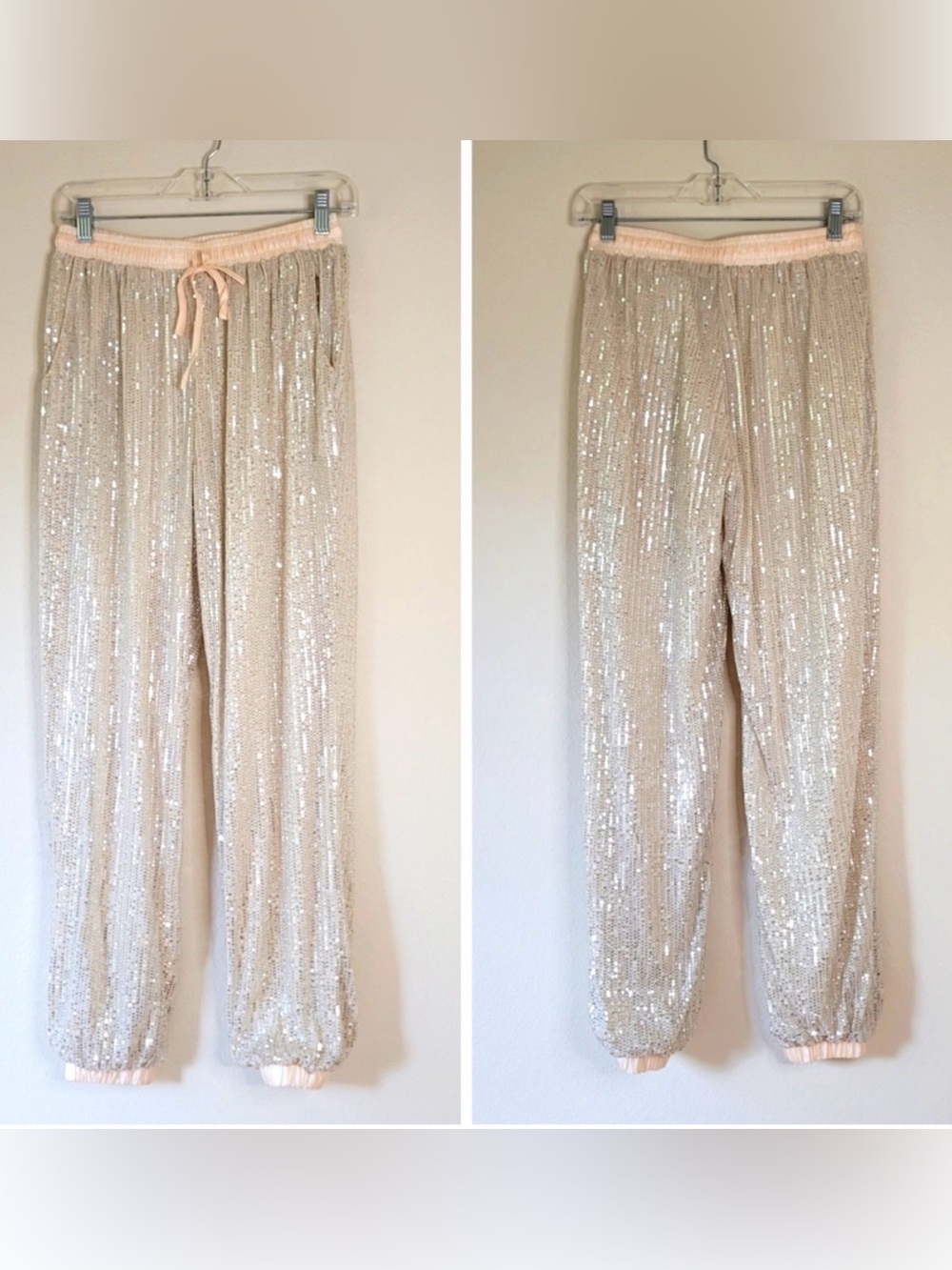 12th tribe sequin joggers